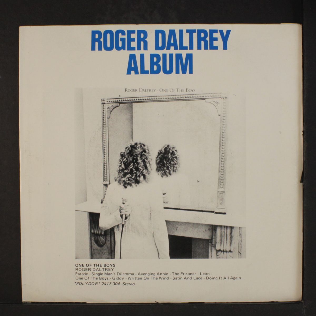 written on the wind by ROGER DALTRY
