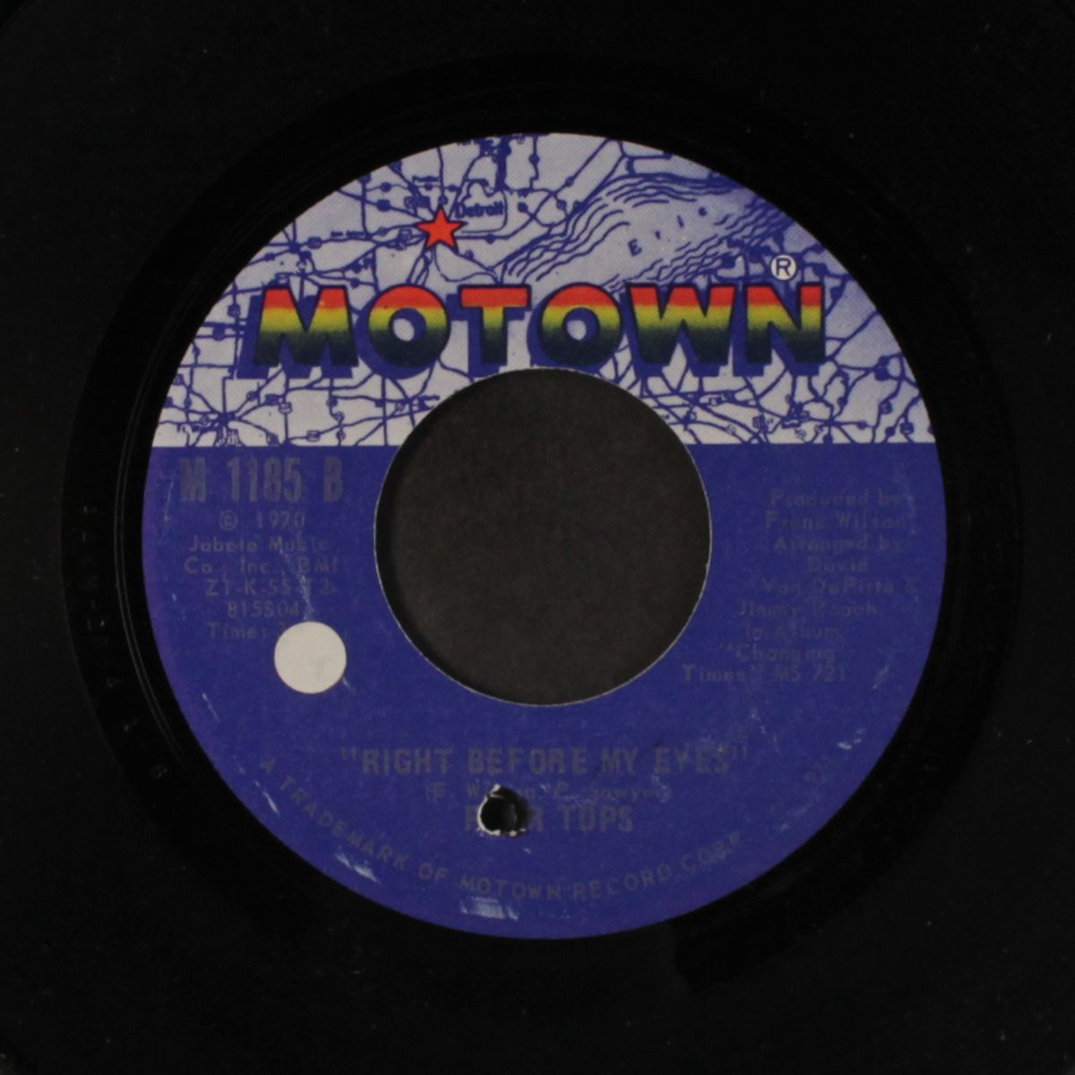 in these changing times / right before my eyes by FOUR TOPS