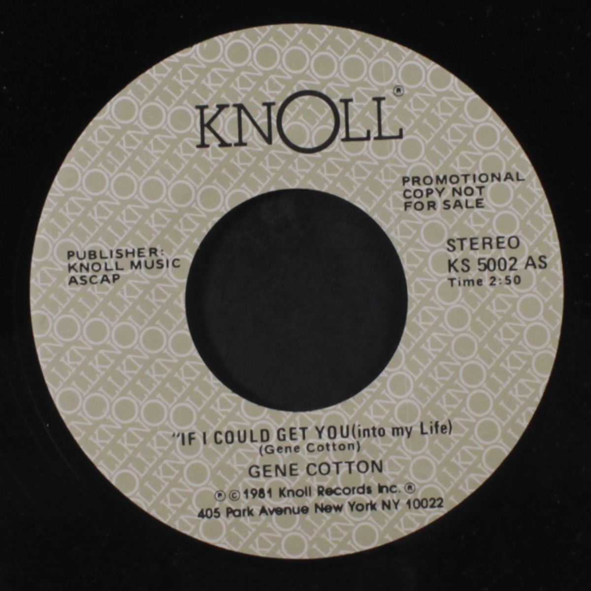 if i could get you / same by GENE COTTON