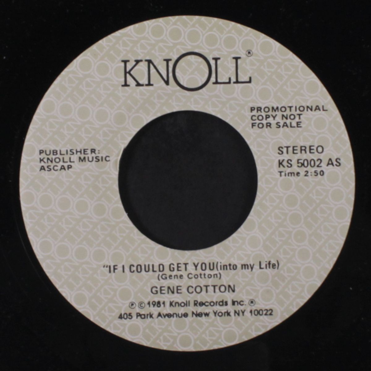 if i could get you / same by GENE COTTON