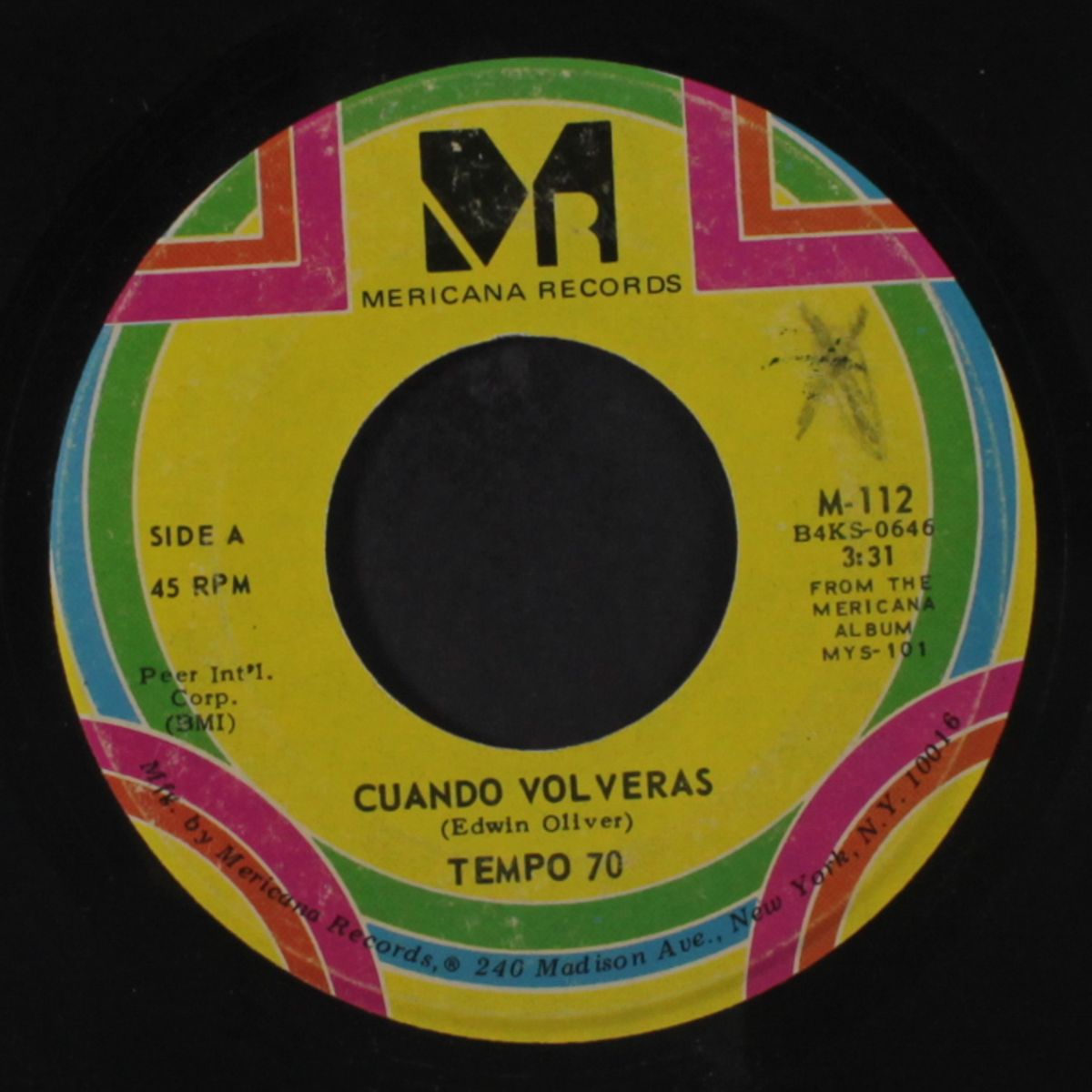 el charlatan / cuando volveras by TEMPO 70