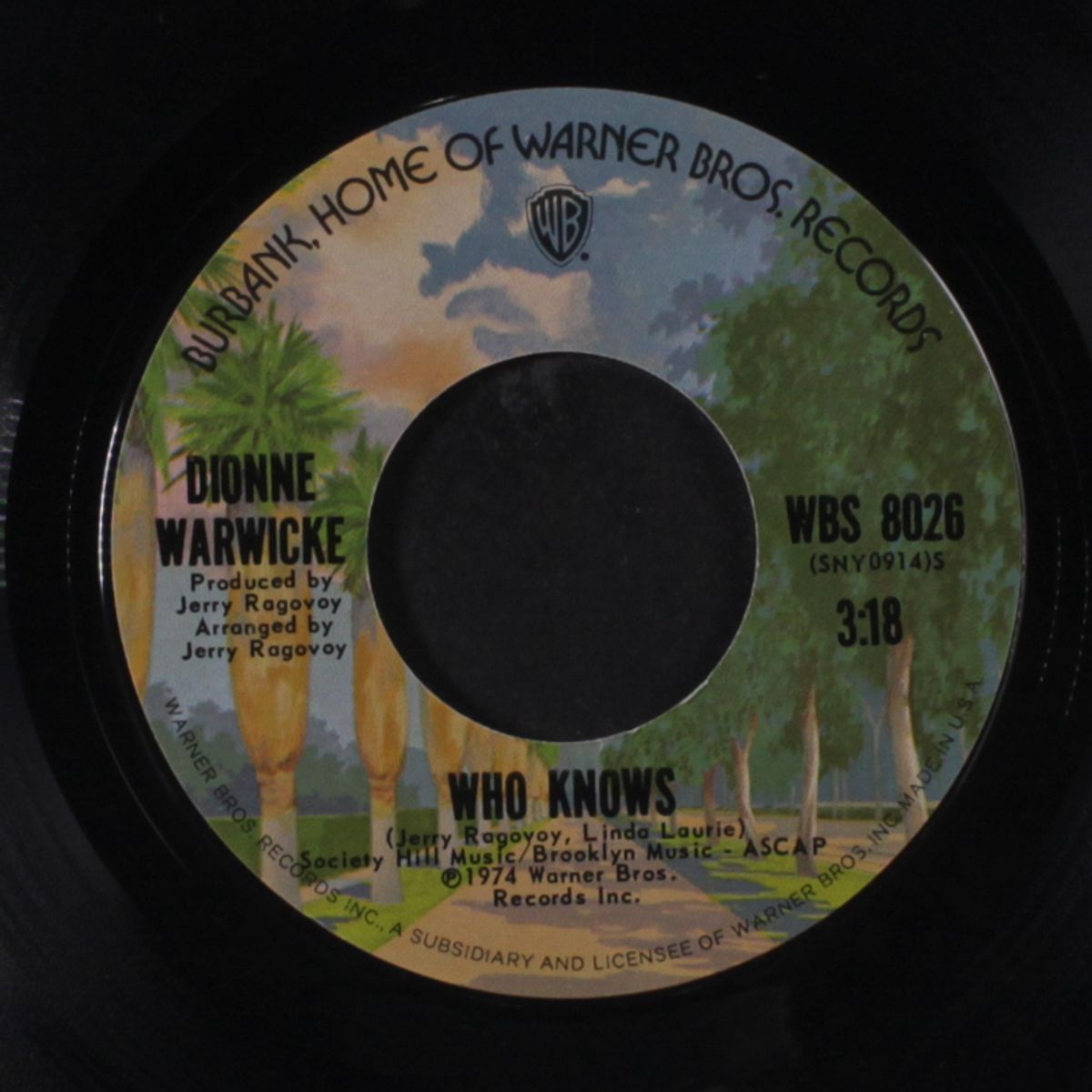 sure thing / who knows by DIONNE WARWICK