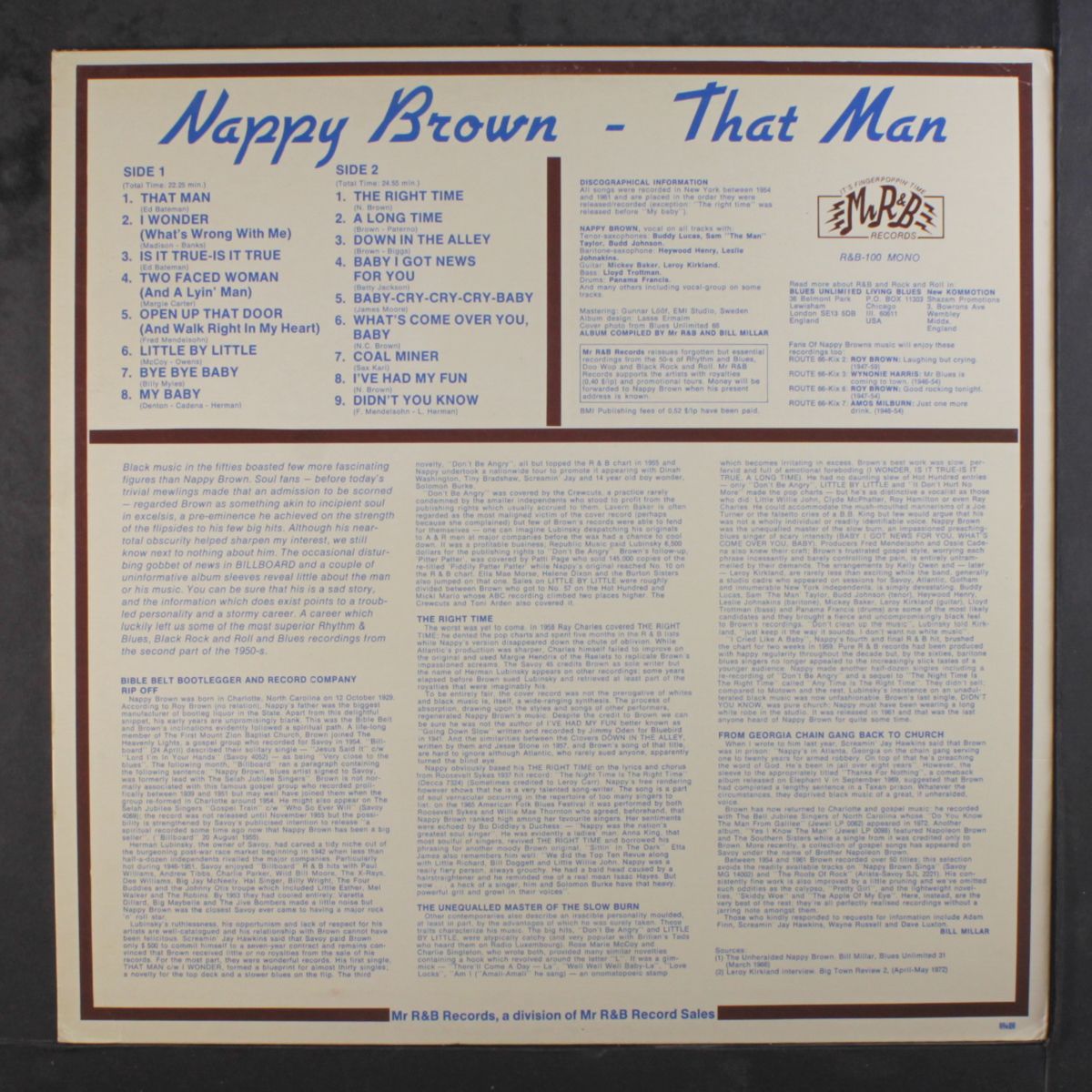 that man by NAPPY BROWN