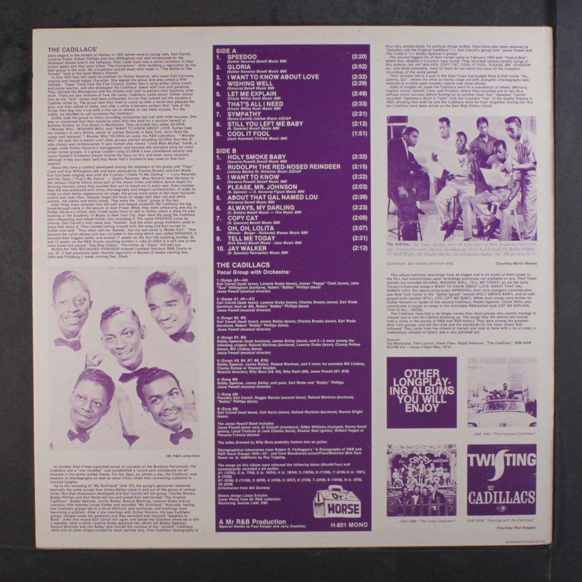 please, mr. johnson by CADILLACS