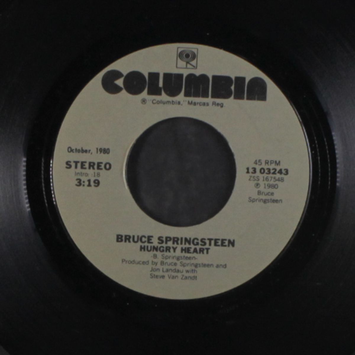 hungry heart / fade away by BRUCE SPRINGSTEEN