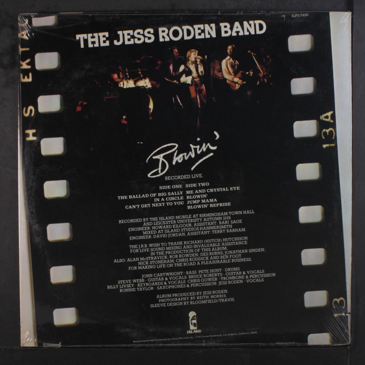 blowin' by JESS RODEN BAND