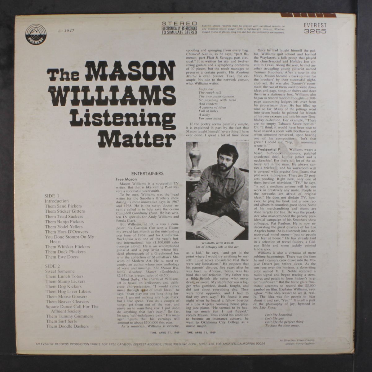 listening matter by MASON WILLIAMS
