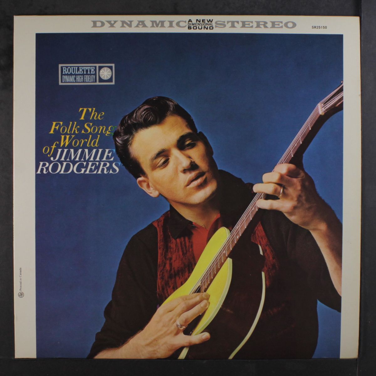 the folk song world of by JIMMIE RODGERS