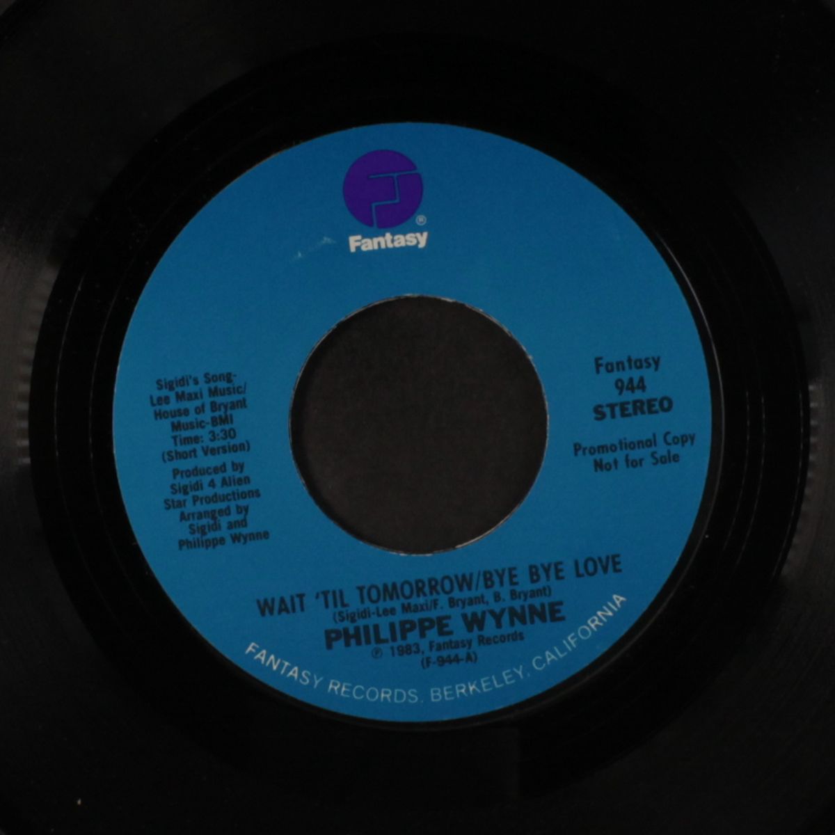 wait til tomorrow, bye bye love / short by PHILIPPE WYNNE