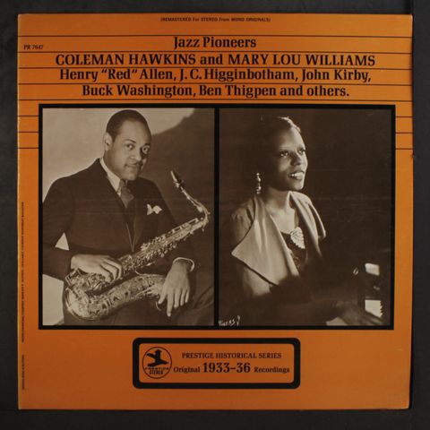 COLEMAN HAWKINS / MARY LOU WILLIAMS