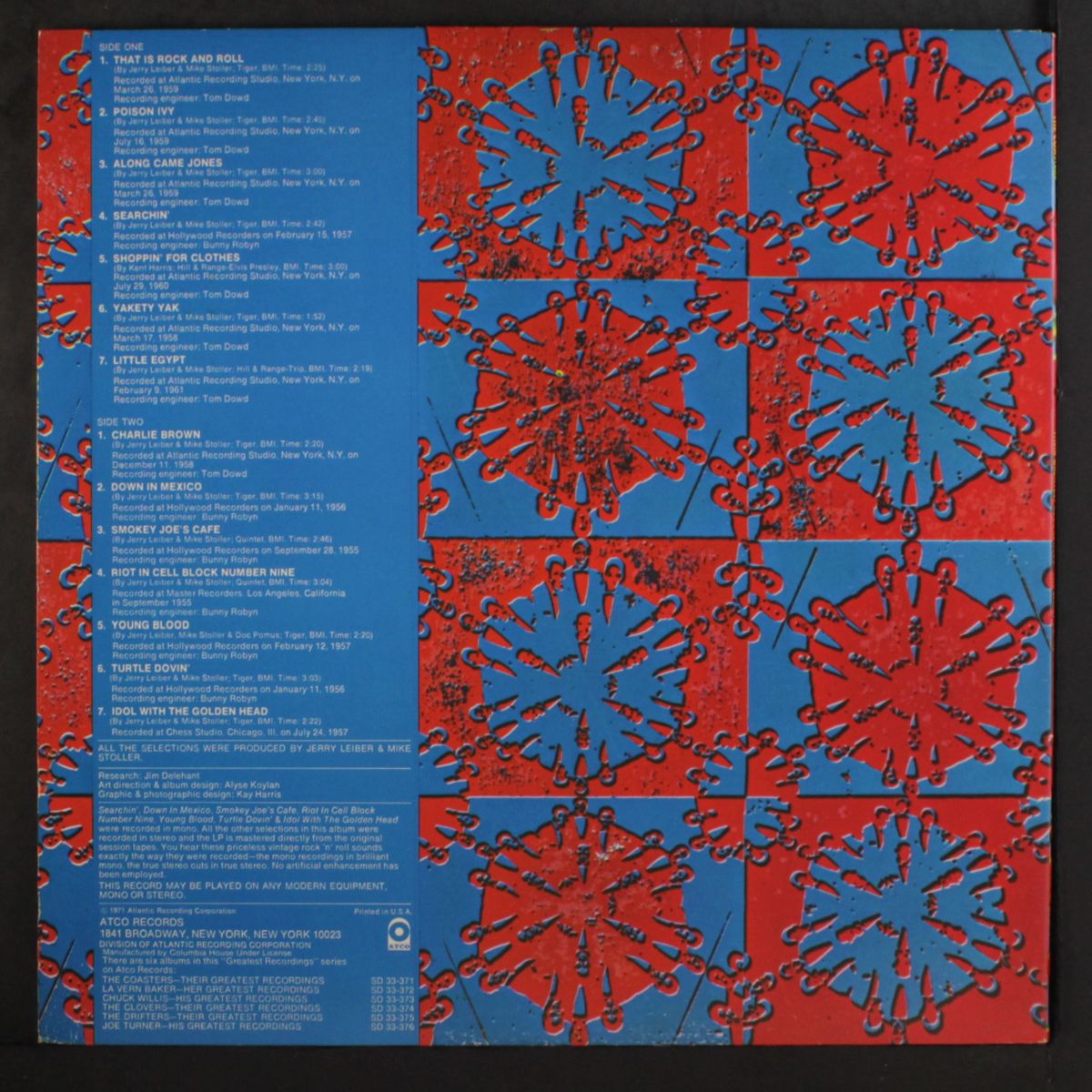 their greatest recordings by COASTERS