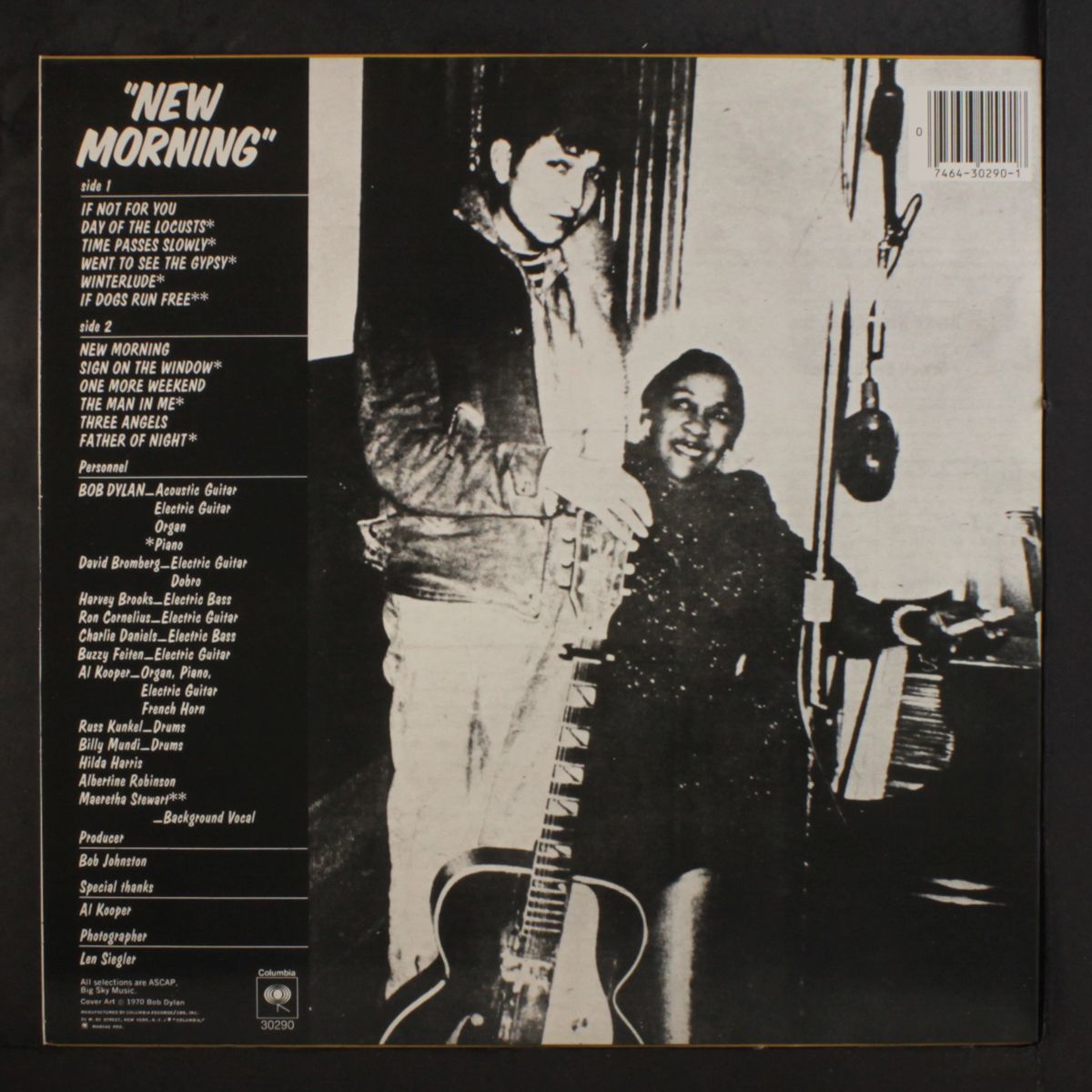 new morning by BOB DYLAN
