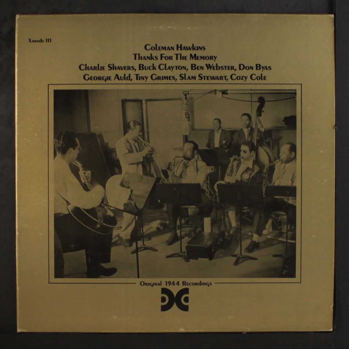 thanks for the memory by COLEMAN HAWKINS