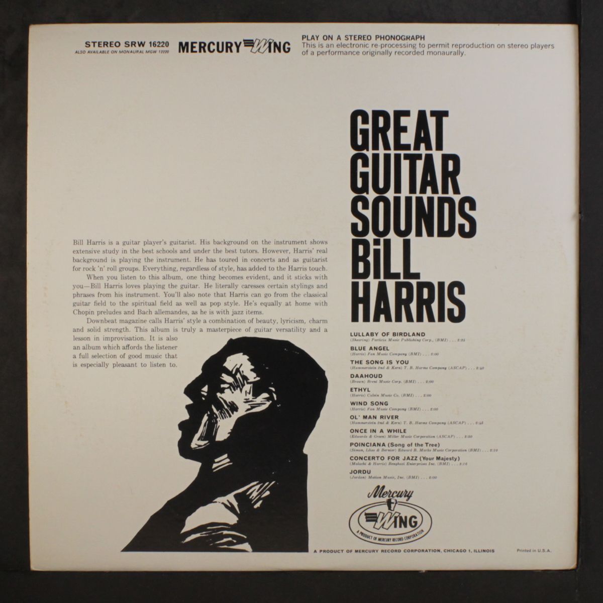 great guitar sounds by BILL HARRIS