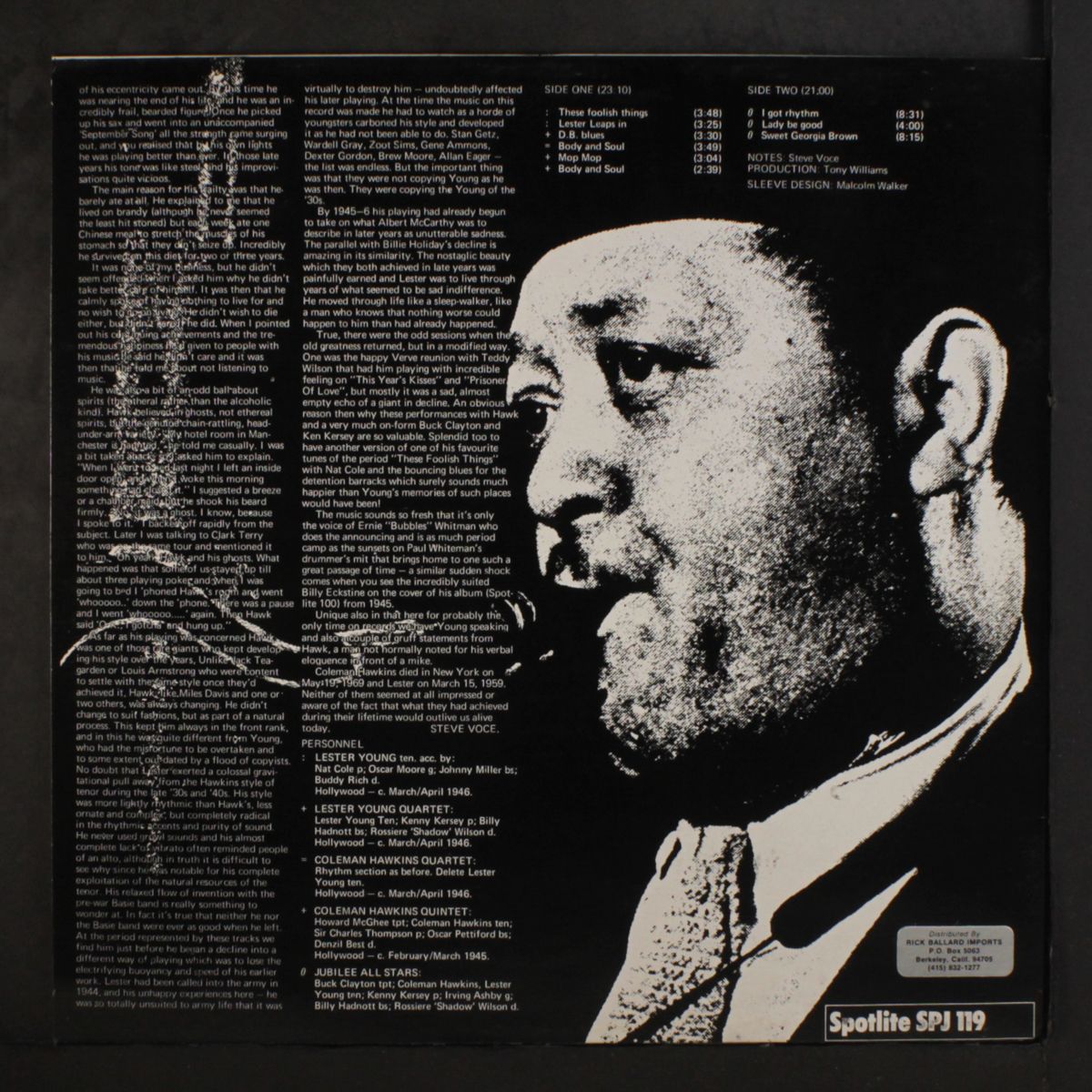 coleman hawkins, lester young by COLEMAN HAWKINS / LESTER YOUNG