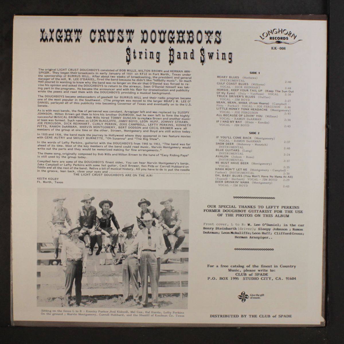 string band swing by LIGHT CRUST DOUGHBOYS