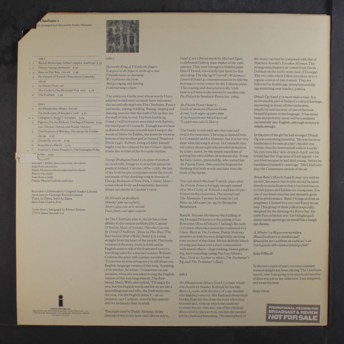 the chieftains 2 by CHIEFTAINS