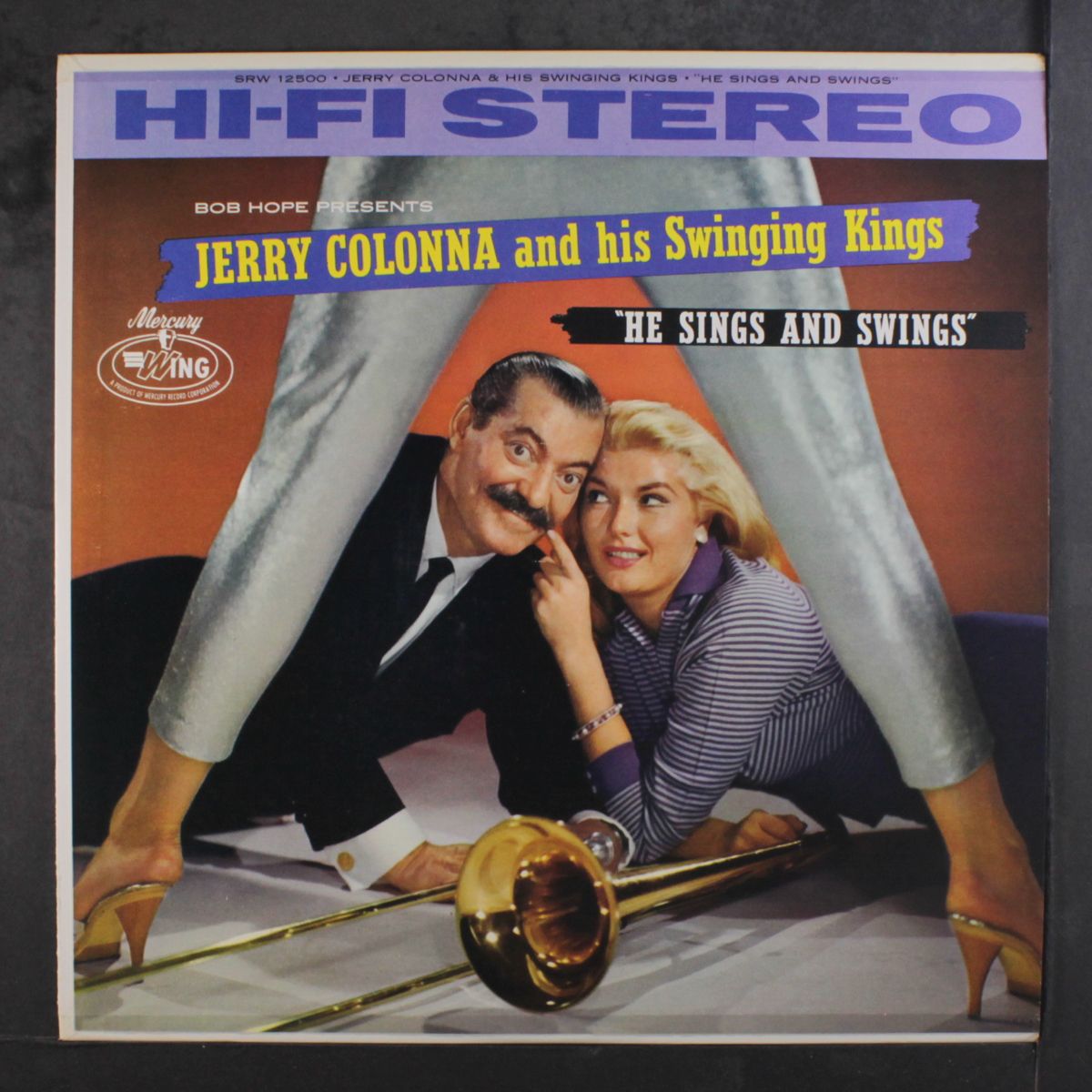 he sings and swings by JERRY COLONNA