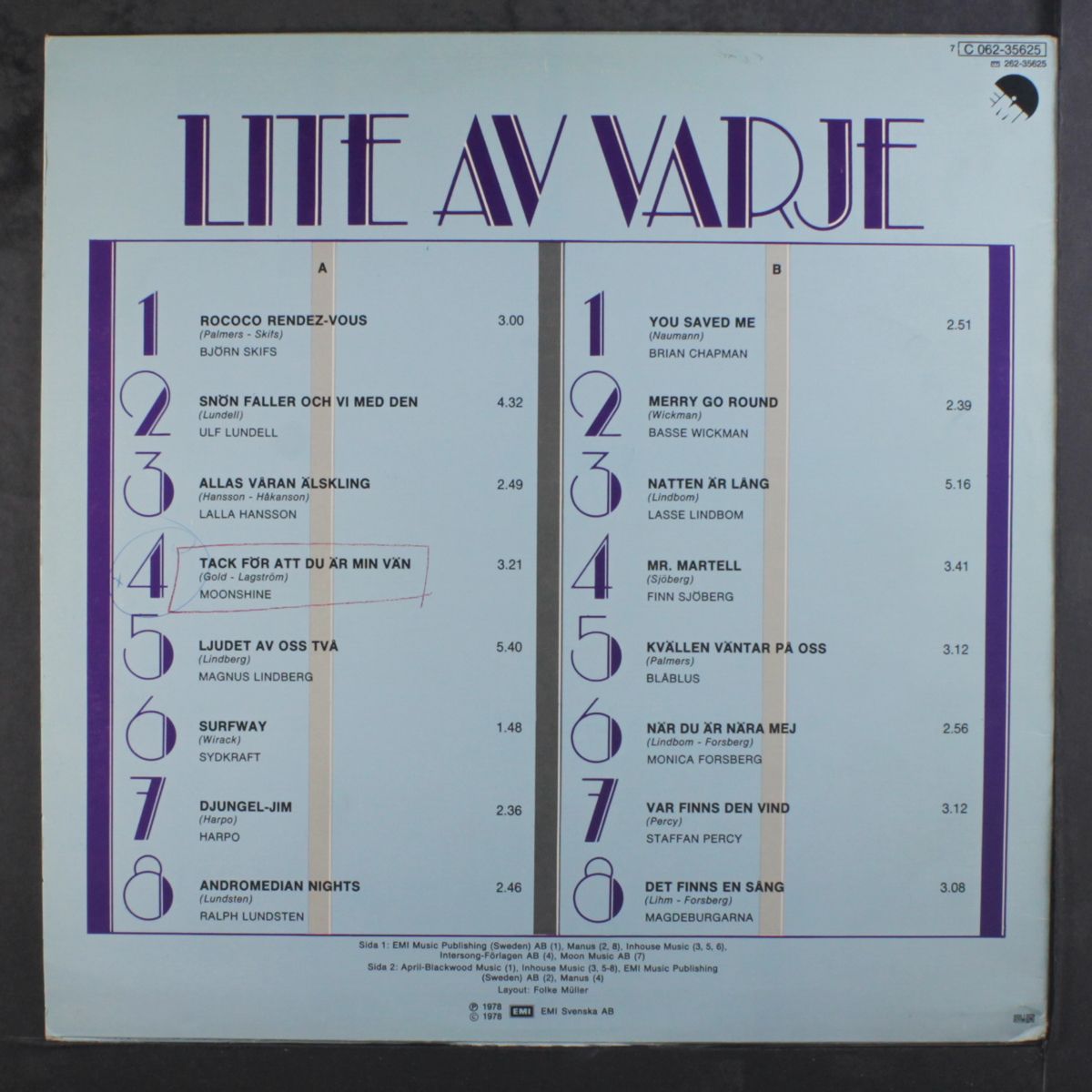 lite av varje by VARIOUS