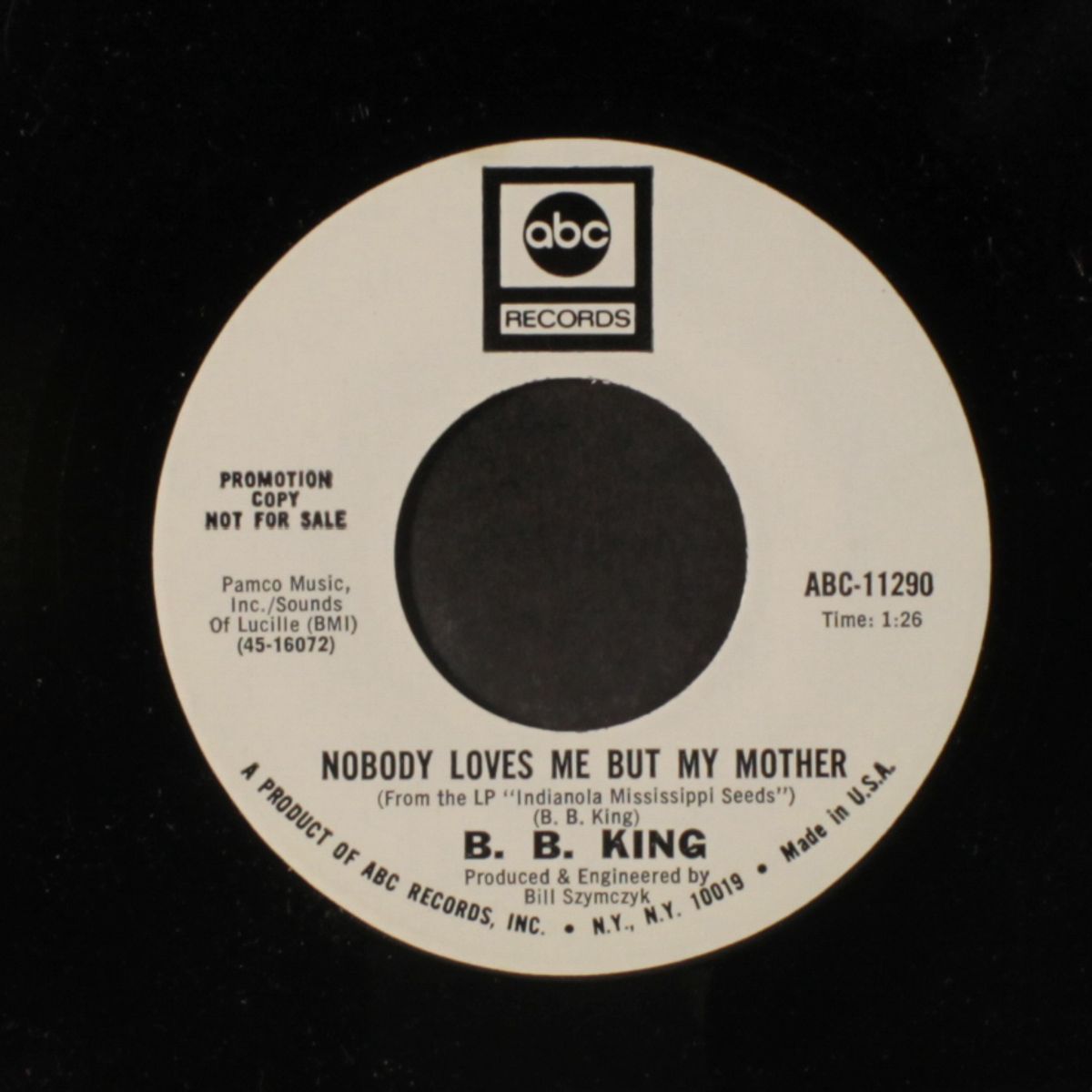 ask me no questions / nobody loves me but my mother by B.B. KING