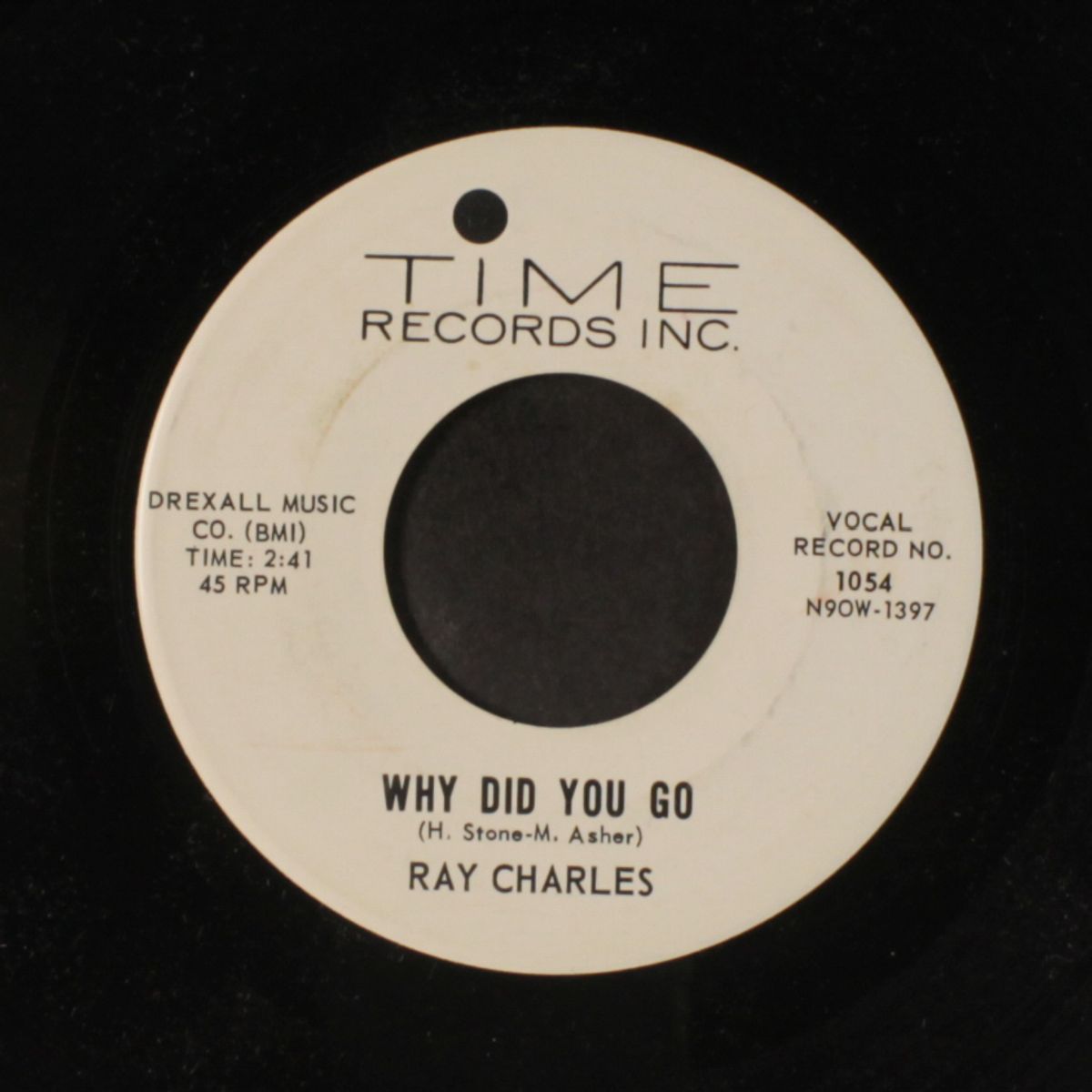 why did you go / back home by RAY CHARLES