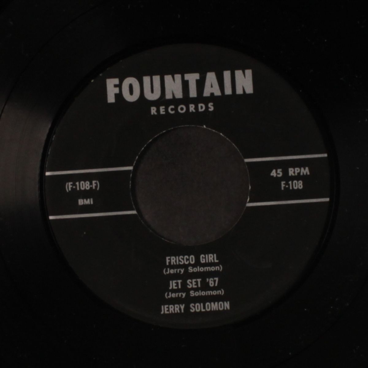 frisco girl / jet set '67 / san francisco way / come to the love-in by JERRY SOLOMON