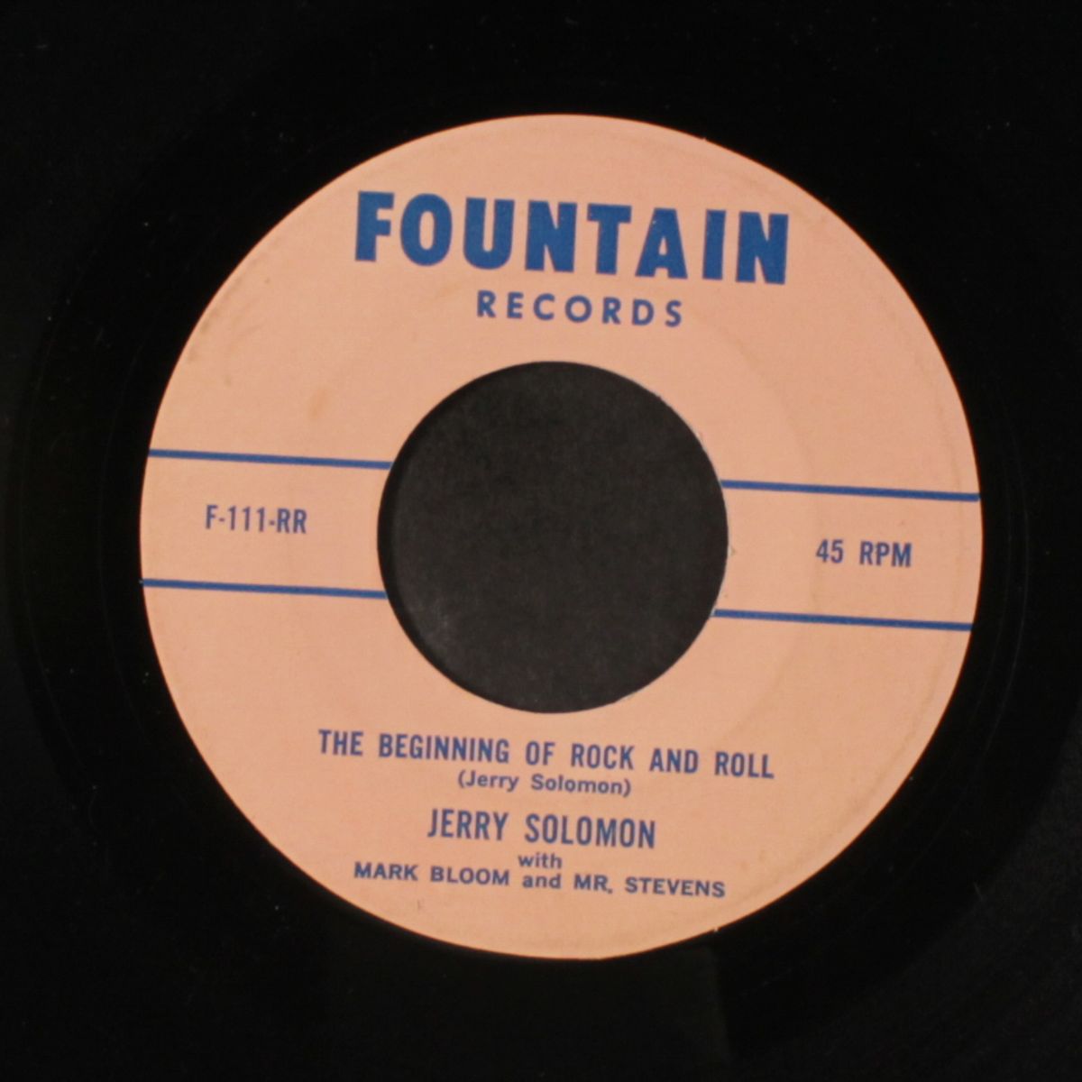 the circle of life / the beginning of rock and roll by JERRY SOLOMON