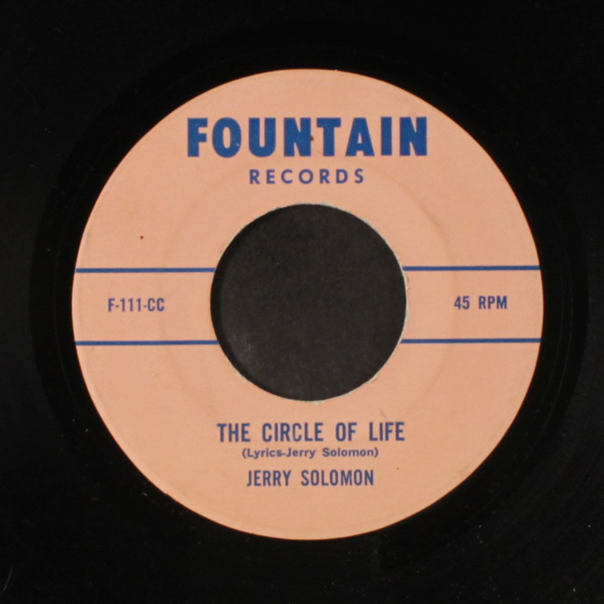 the circle of life / the beginning of rock and roll by JERRY SOLOMON