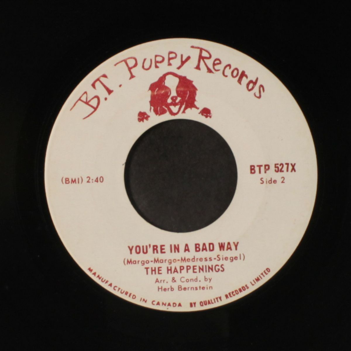 i got rhythm / you're in a bad way by HAPPENINGS