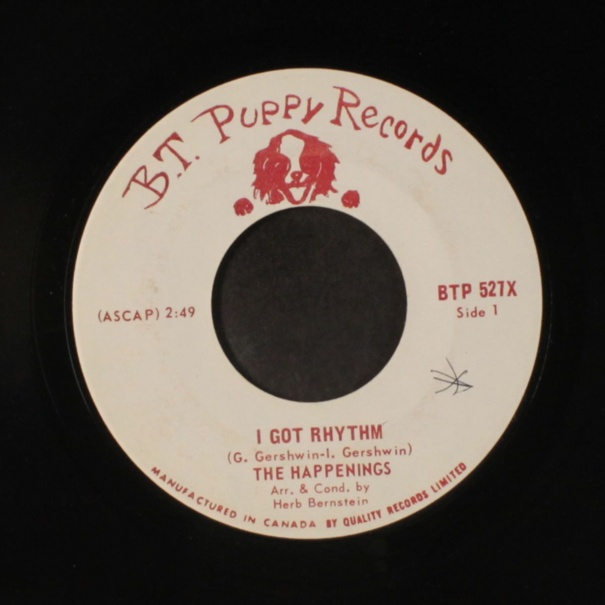 i got rhythm / you're in a bad way by HAPPENINGS