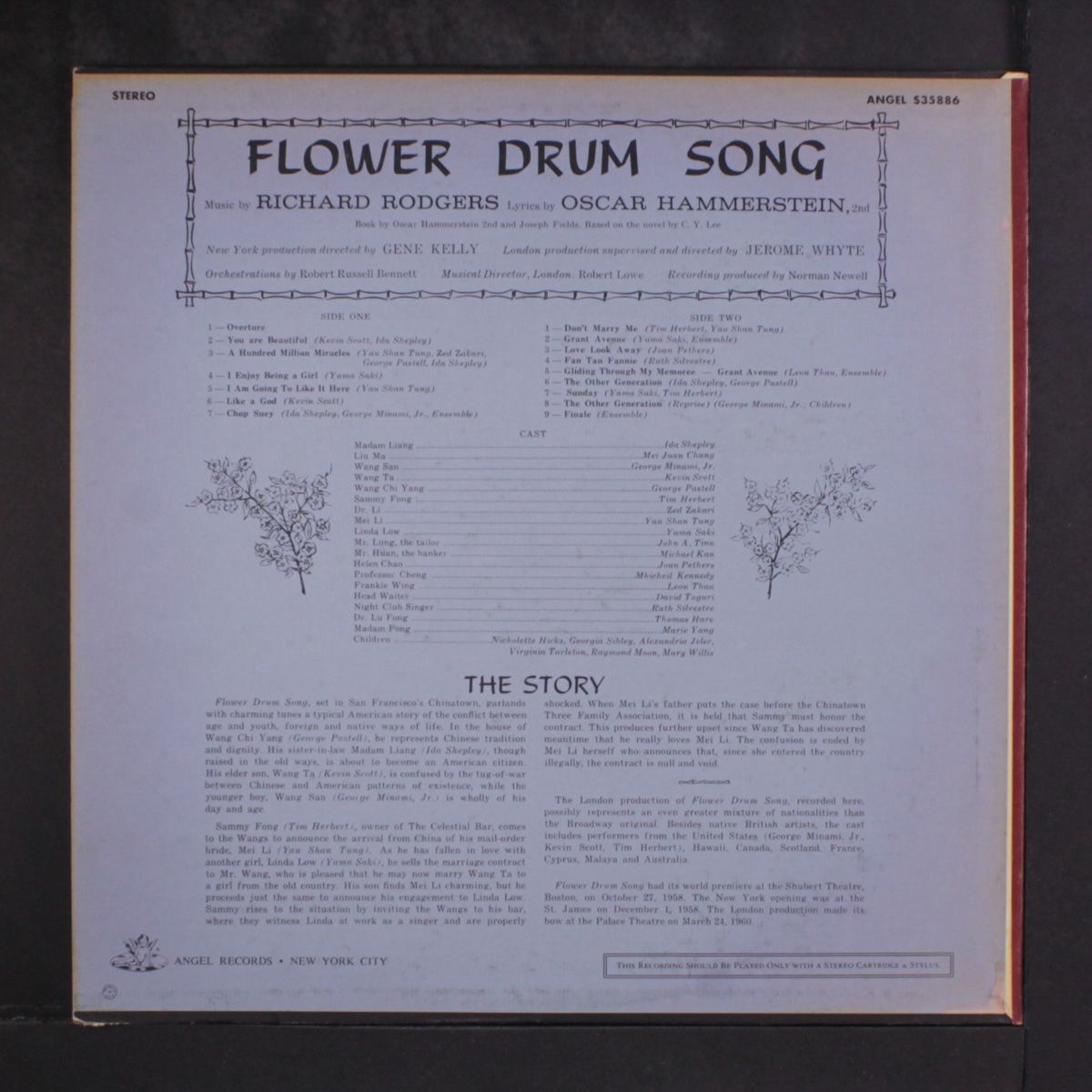 flower drum song by SOUNDTRACK