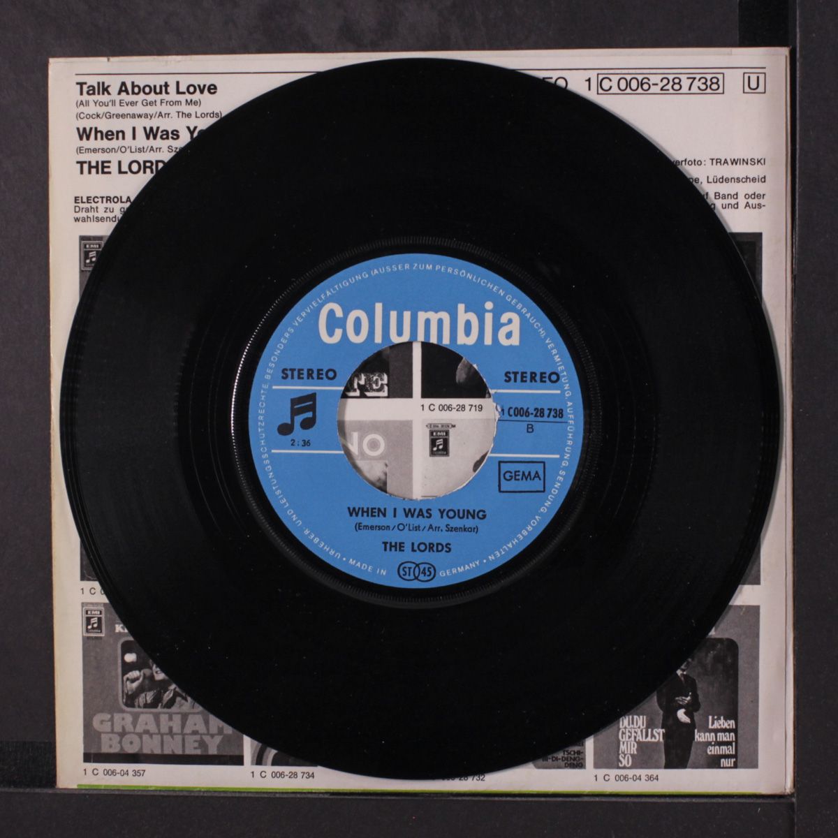 talk about love / when i was young by LORDS