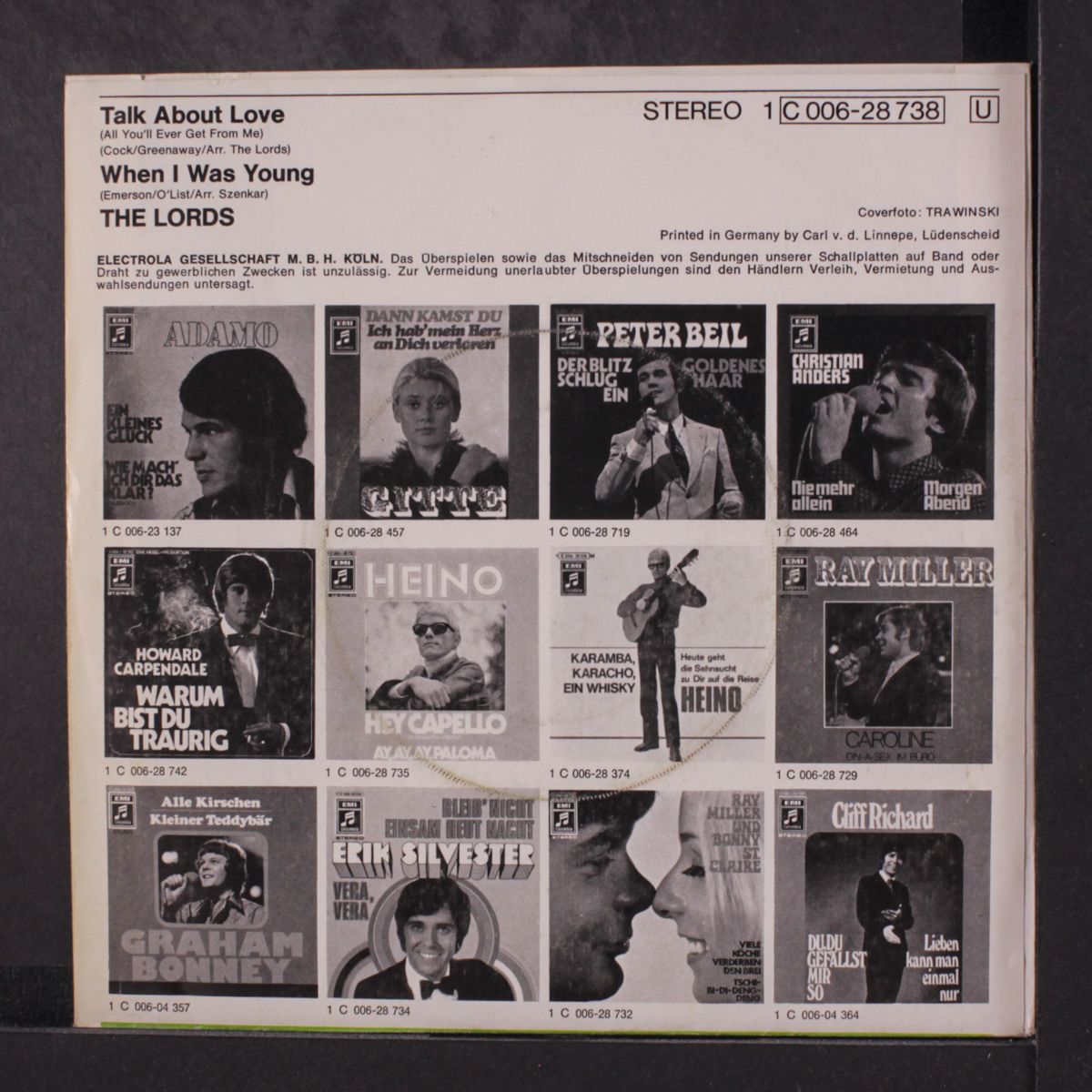 talk about love / when i was young by LORDS