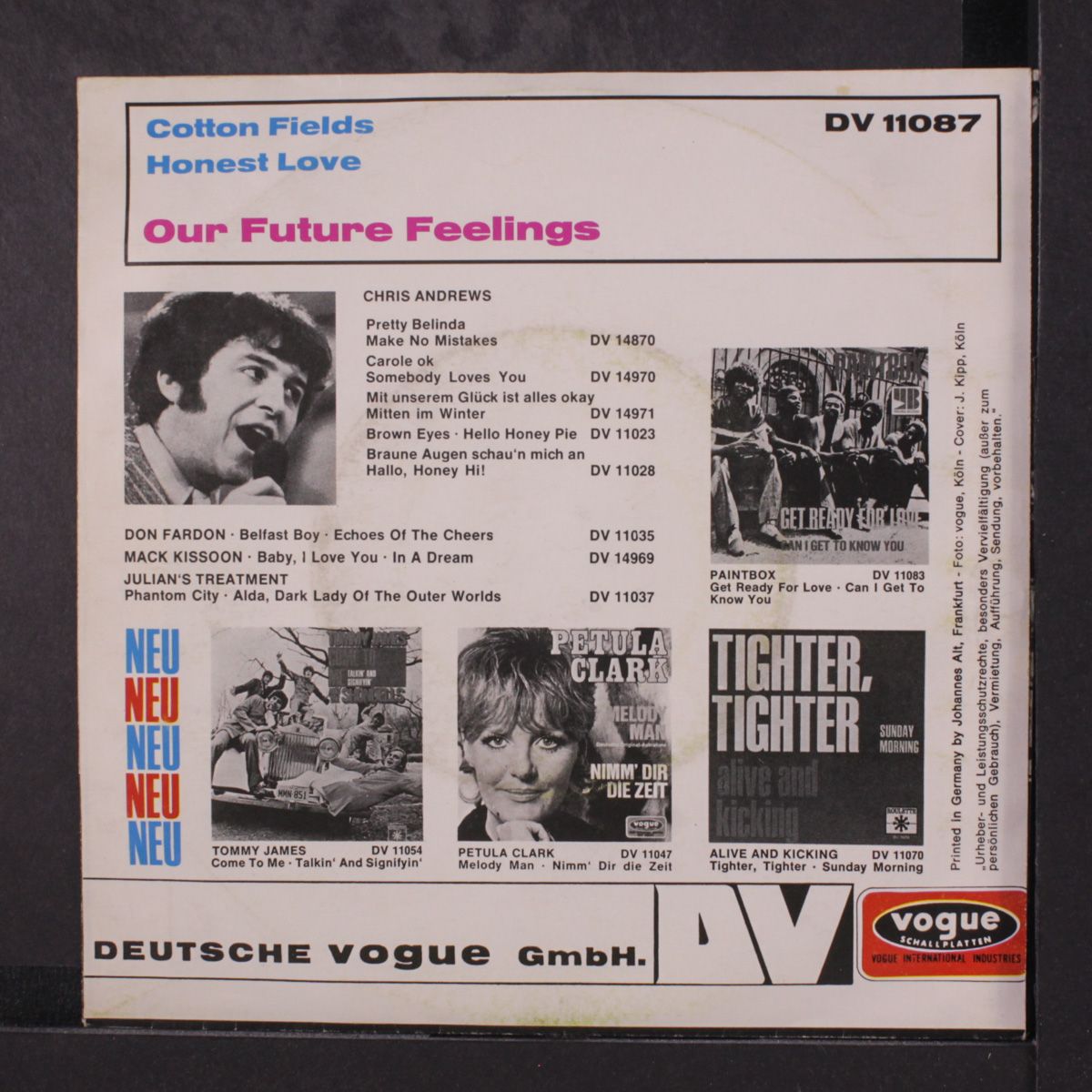 cotton fields / honest love by OUR FUTURE FEELINGS