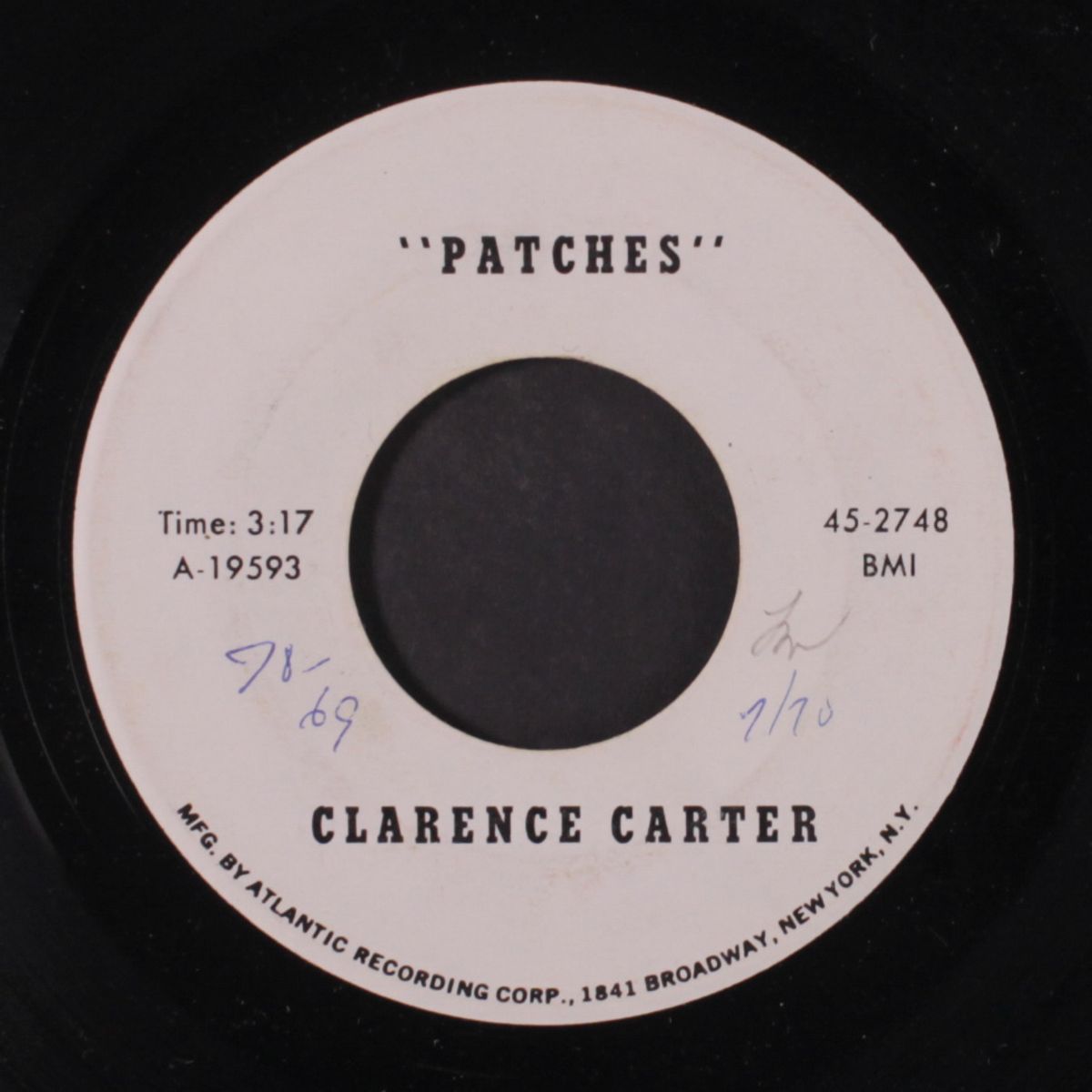 patches / blank by CLARENCE CARTER
