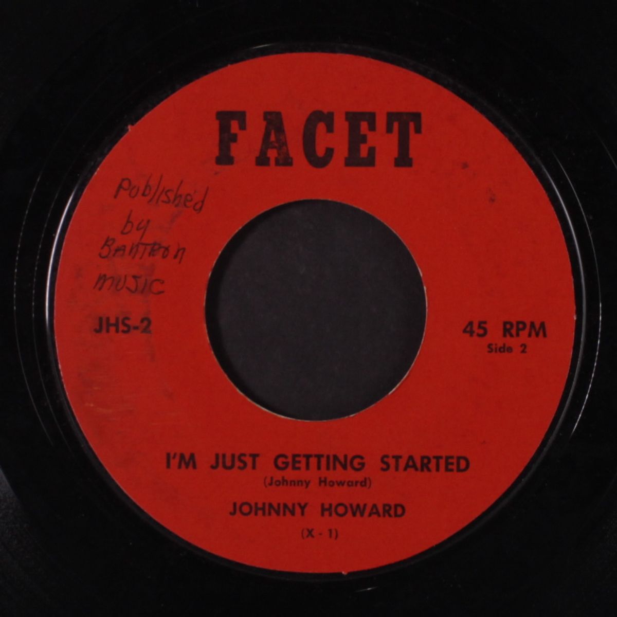 i'm just getting started / i wonder what the power is by JOHNNY HOWARD