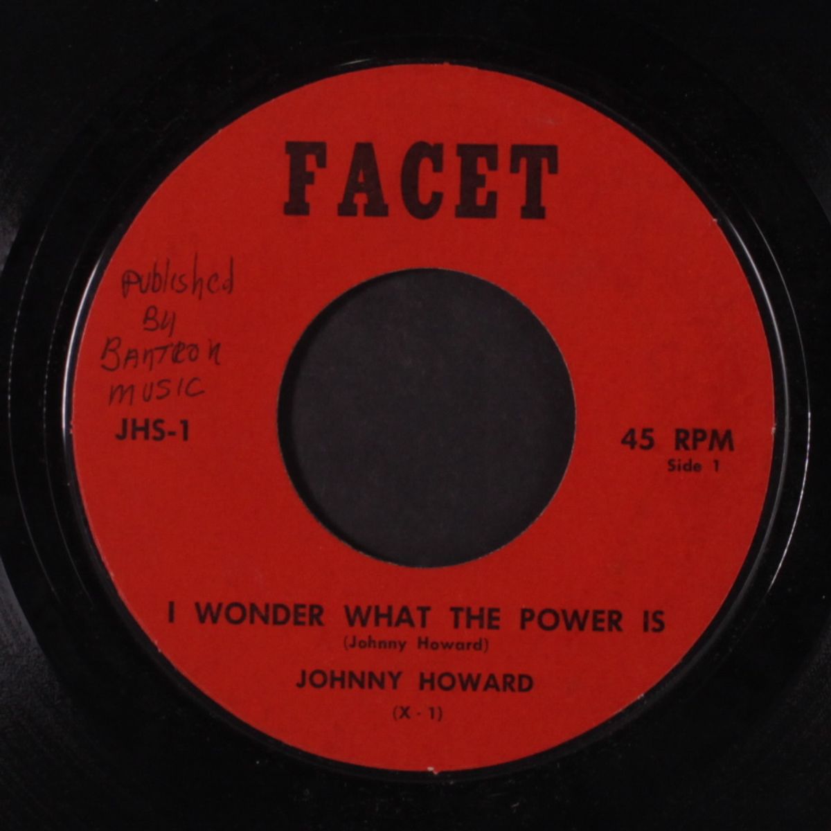 i'm just getting started / i wonder what the power is by JOHNNY HOWARD