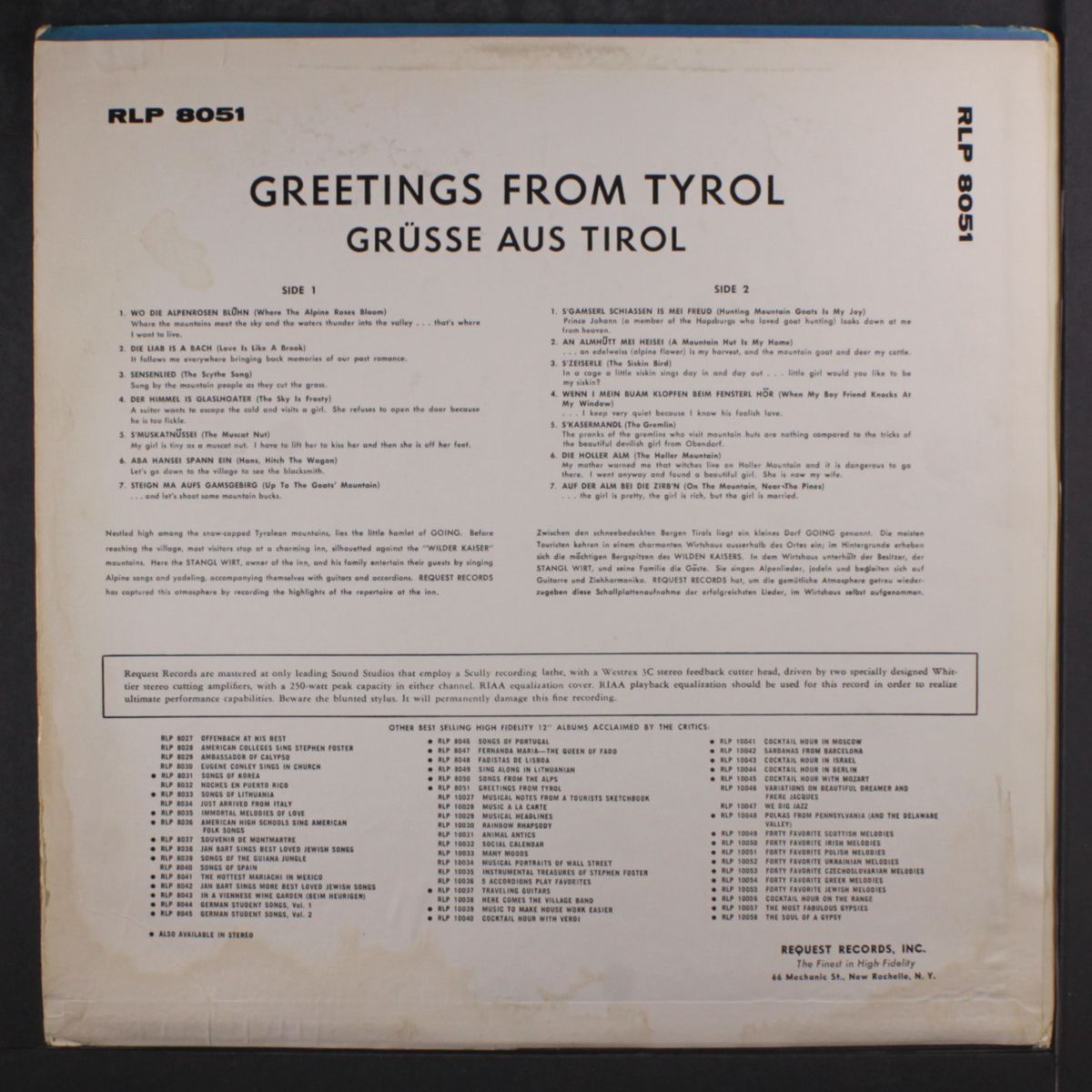 greetings from tyrol by ALOIS HOFER