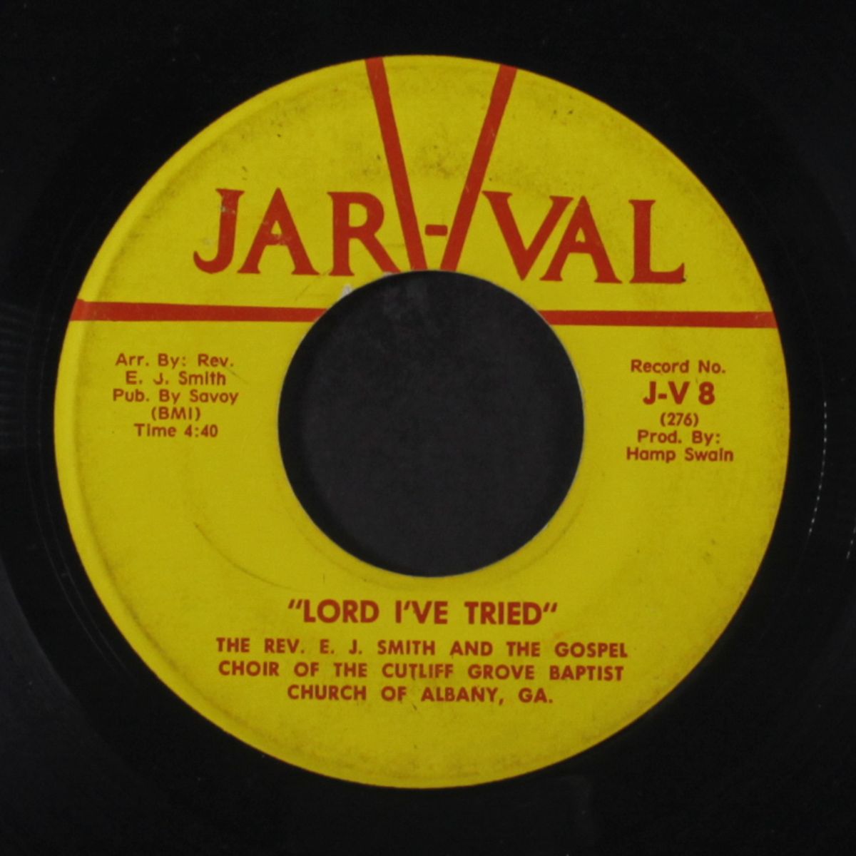lord i've tried / the lord is blessing me by REV. E.J. SMITH