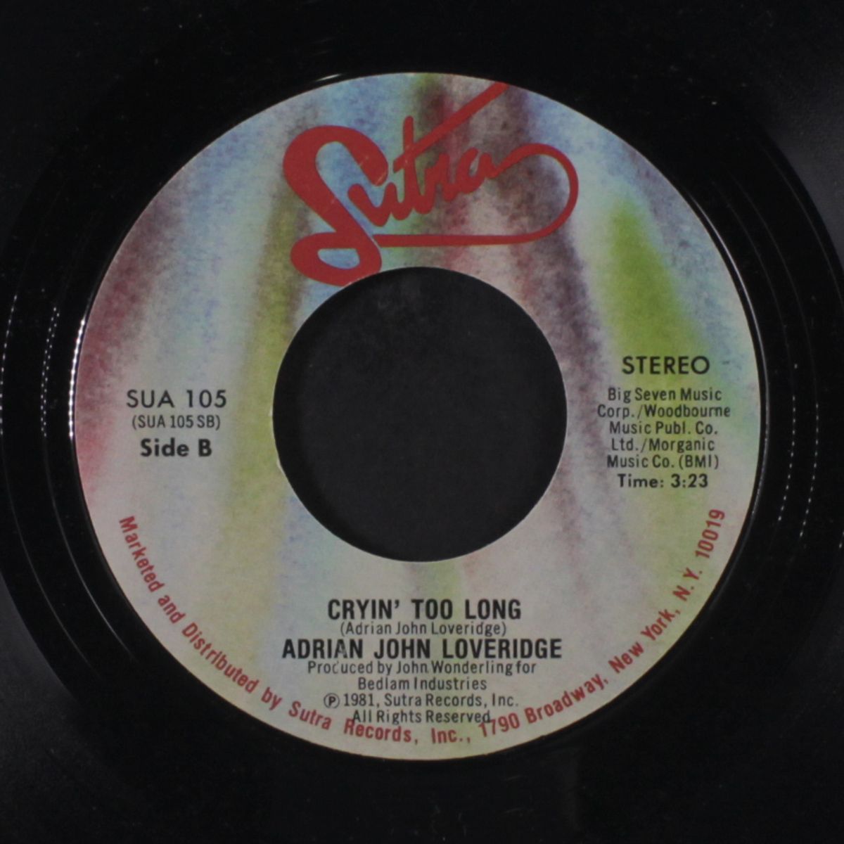 tables turning / cryin' too long by ADRIAN JOHN LOVERIDGE