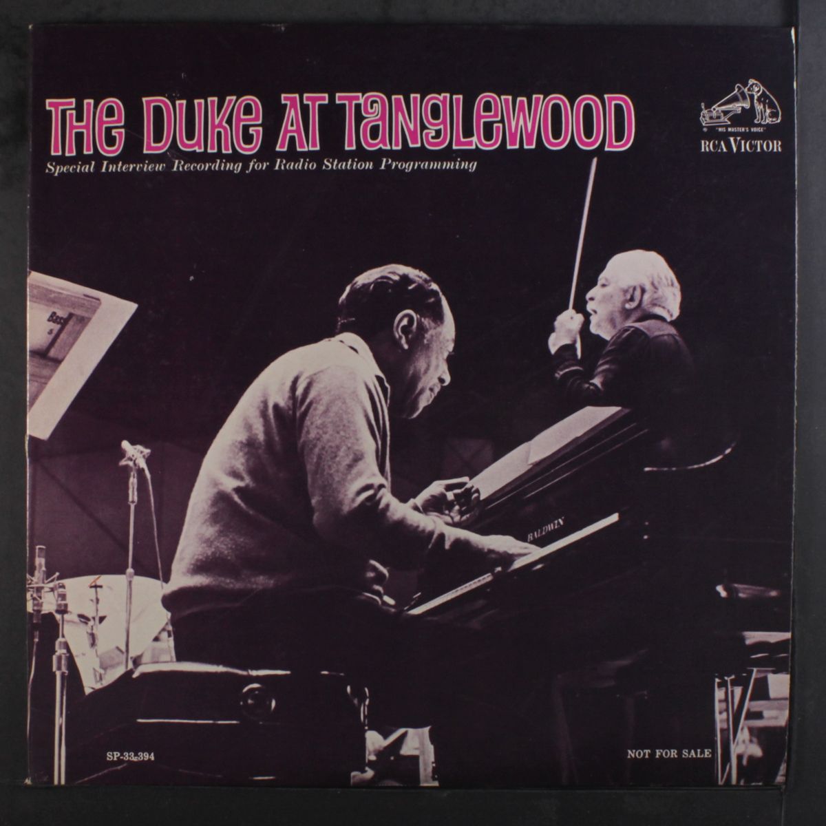 the duke at tanglewood interview by DUKE ELLINGTON