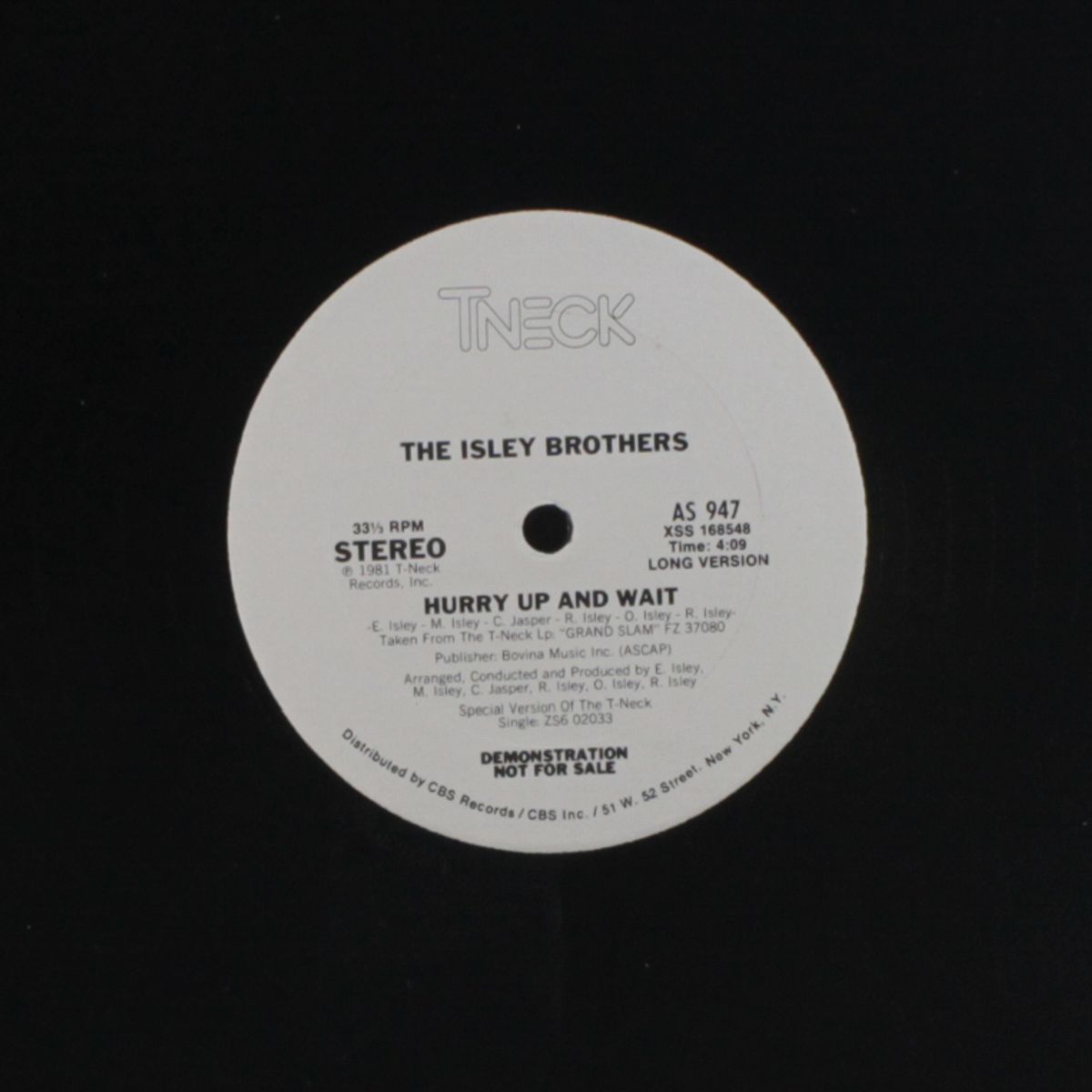 hurry up and wait / short by ISLEY BROTHERS