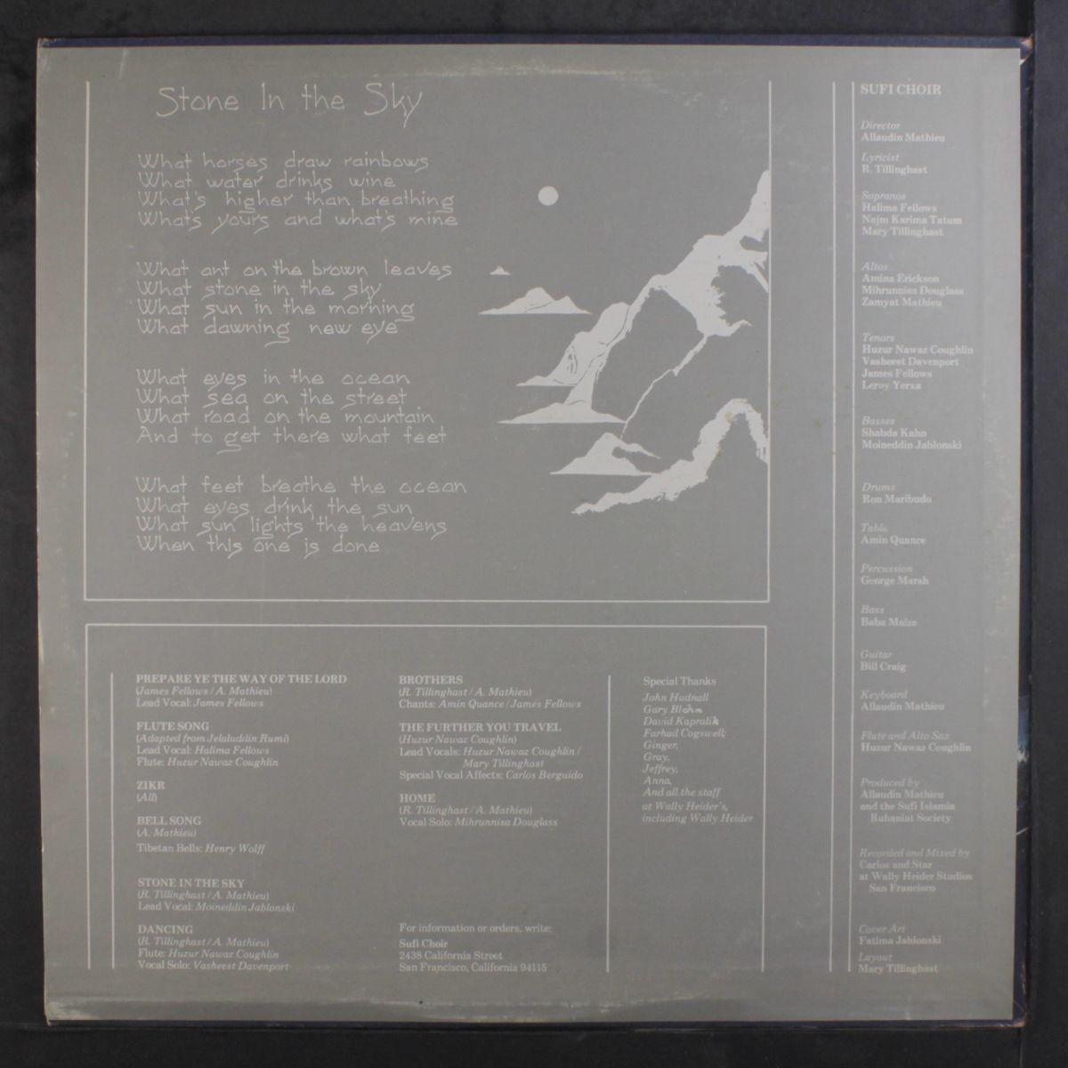 stone in the sky by SUFI CHOIR