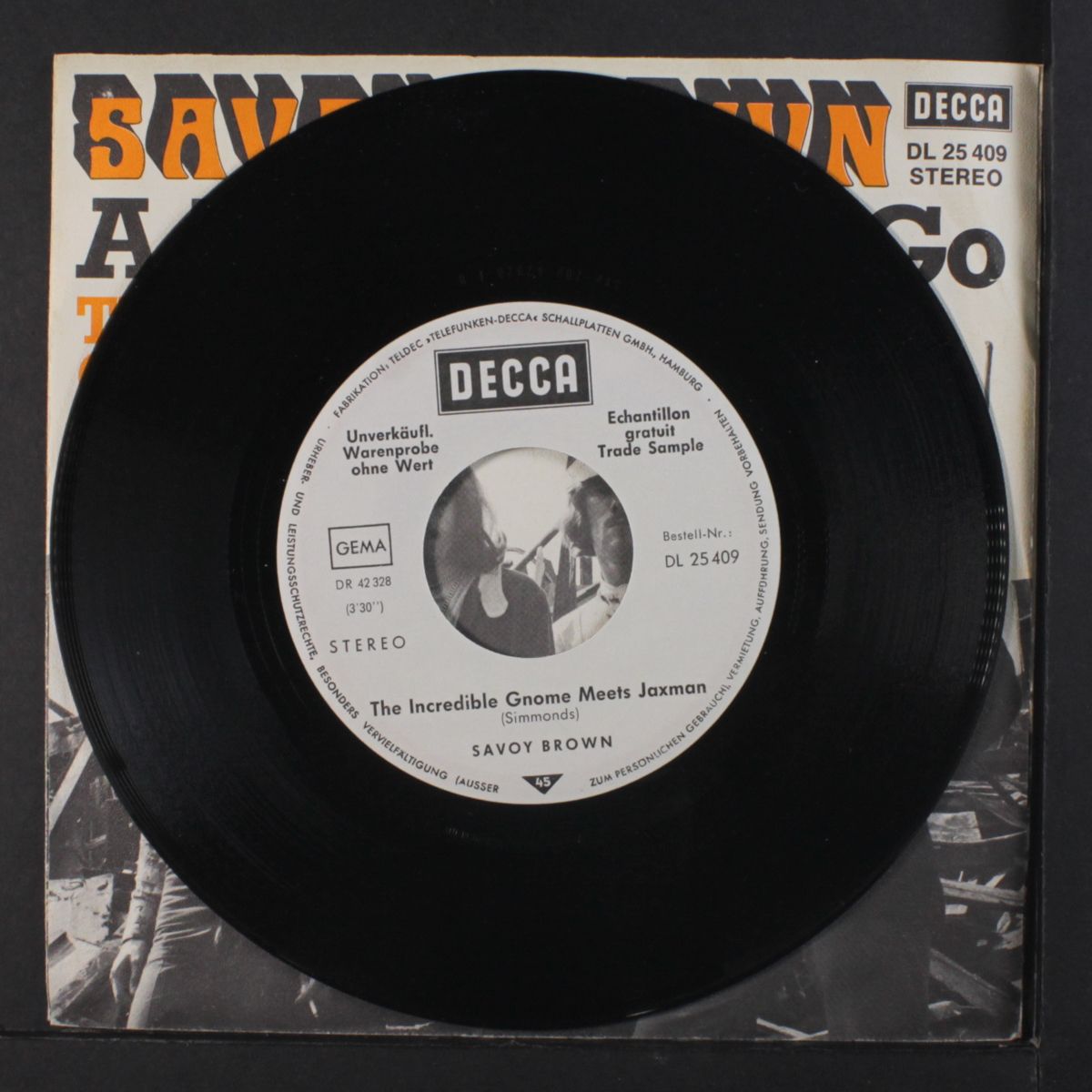 a hard way to go / the incredible gnome meets jaxman by SAVOY BROWN
