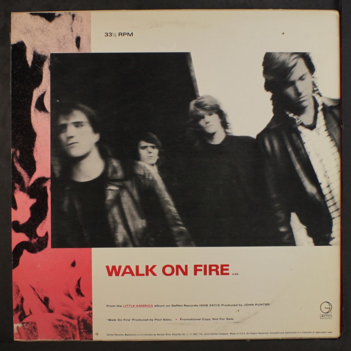 walk on fire by LITTLE AMERICA