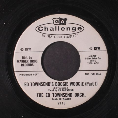 ED TOWNSEND ORCH.