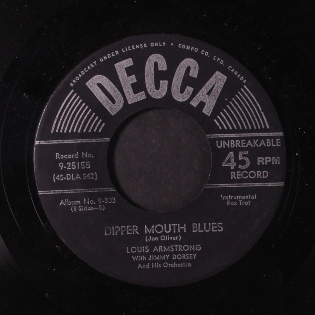 save it pretty mama / dipper mouth blues by LOUIS ARMSTRONG