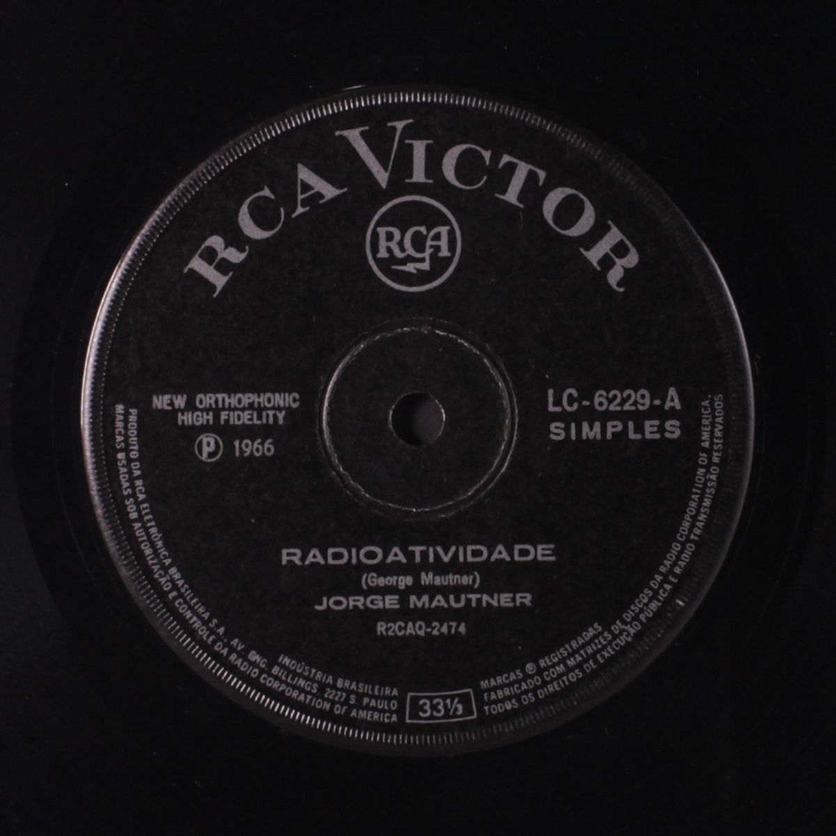 radioatividade / nao, nao, nao by JORGE MAUTNER