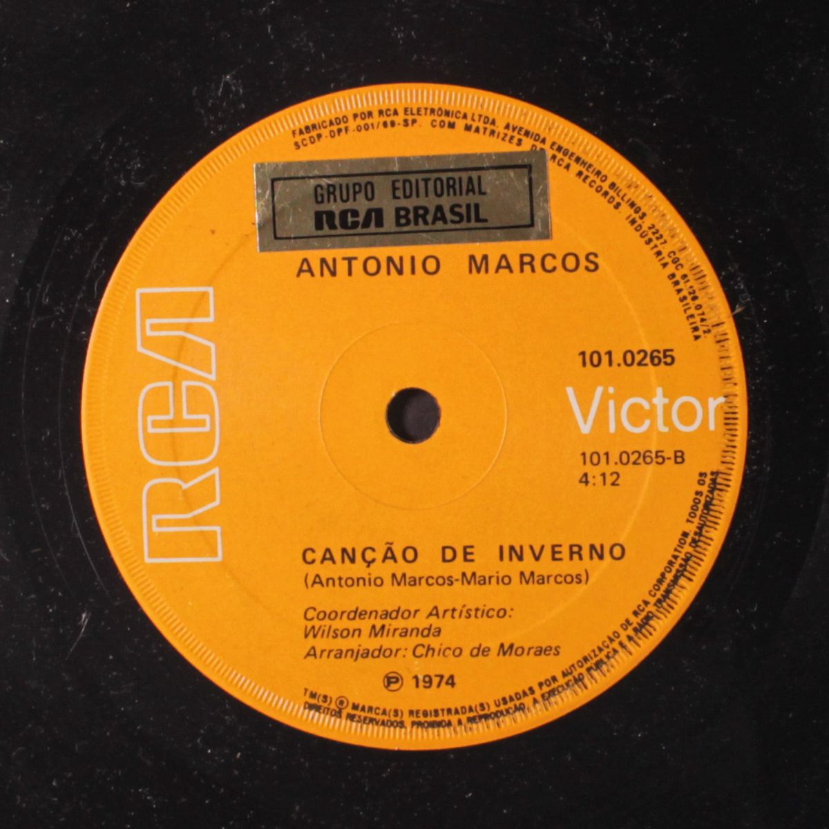 porque chora a tarde / cancao de inverno by ANTONIO MARCOS