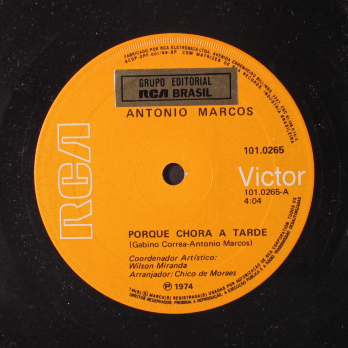 porque chora a tarde / cancao de inverno by ANTONIO MARCOS